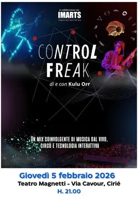 Control Freak Spettacolo Multisensoriale