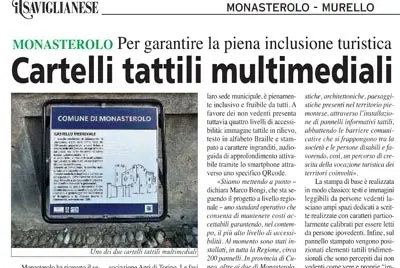 Cartelli tattili multimediali