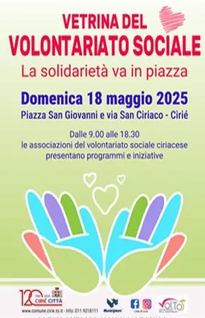 Cirié in Fiore banchetto informativo di Progetto in Vista Cirié in Fiore banchetto informativo di Progetto in Vista